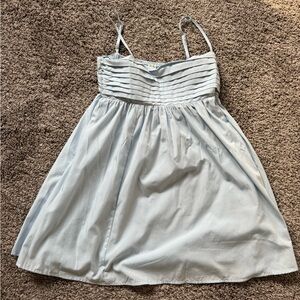 Women’s mini baby blue dress